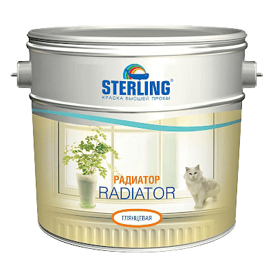STERLING Радиатор краска для радиаторов (ПФ-116)